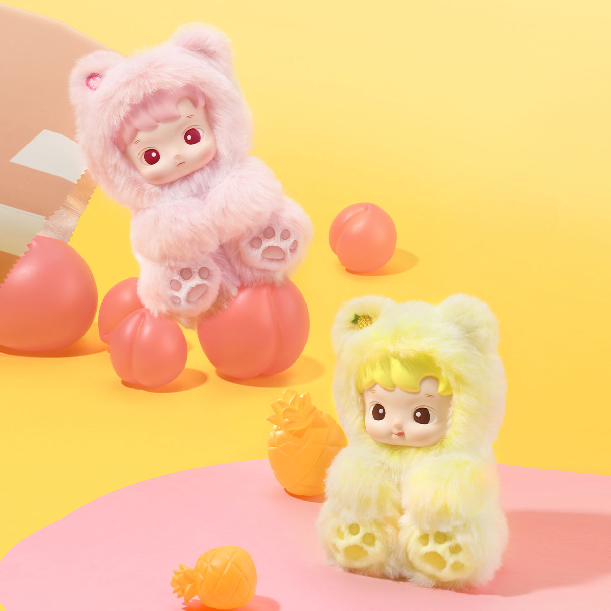 HACIPUPU Gummy Bear Vinyl Plush Pendant Blind Box