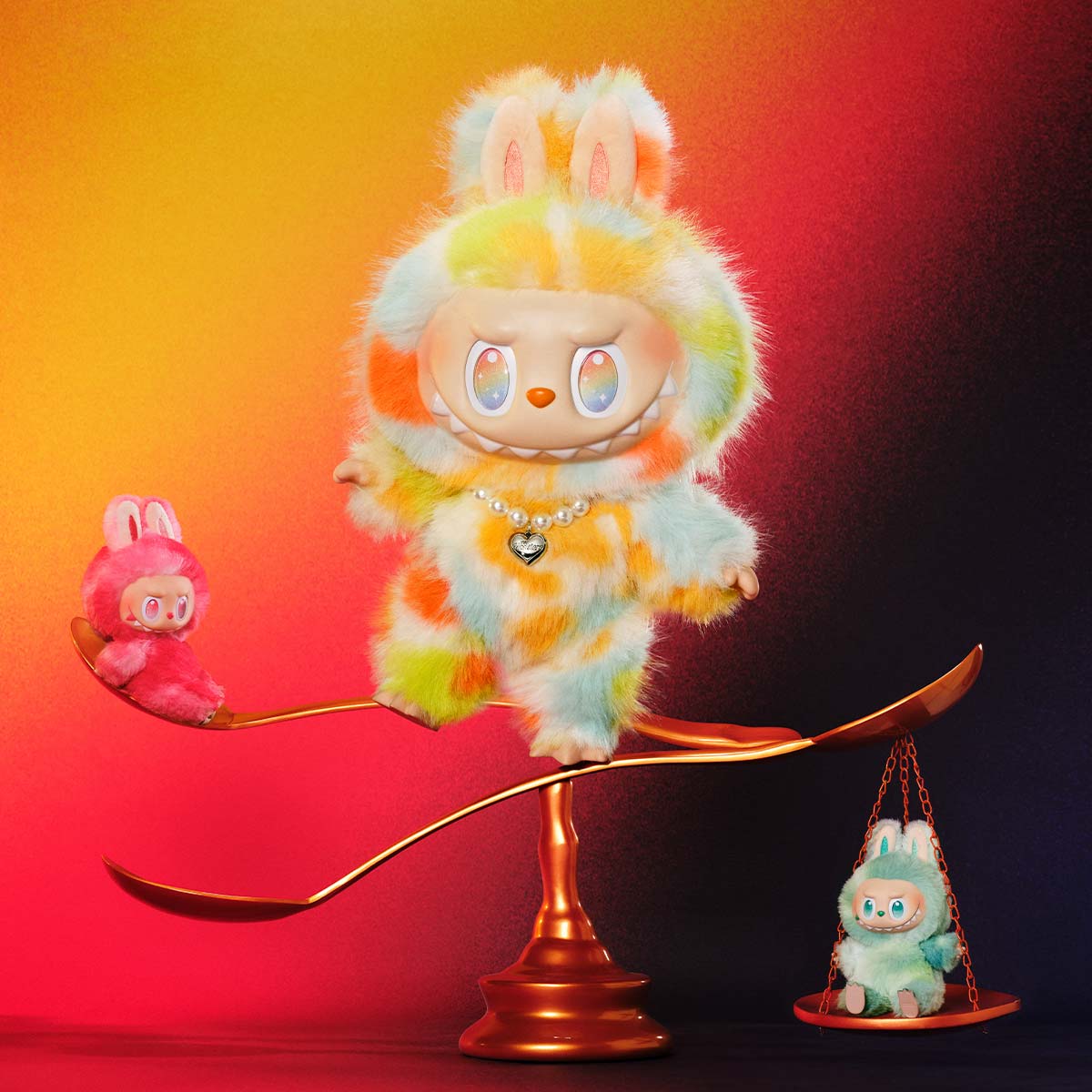 Labubu ROCK THE UNIVERSE THE MONSTERS Big into Energy Series Pop Mart Authentic Vinyl Plush Doll