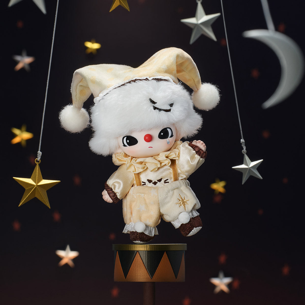 WHY SO SERIOUS Labubu Pop Mart Authentic Series-Vinyl Plush Pendant Blind Box