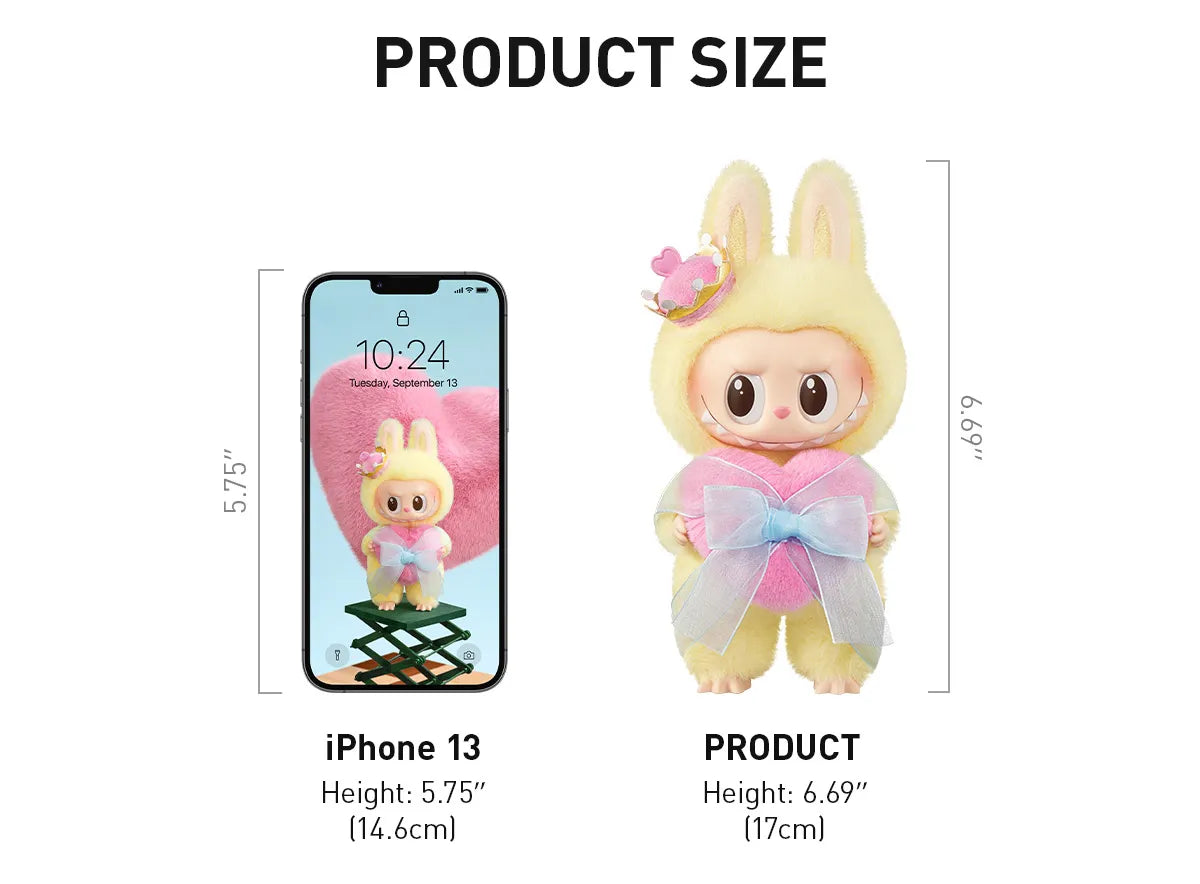 Labubu THE MONSTERS Let's Checkmate Series Pop Mart Authentic Vinyl Plush Hanging Card