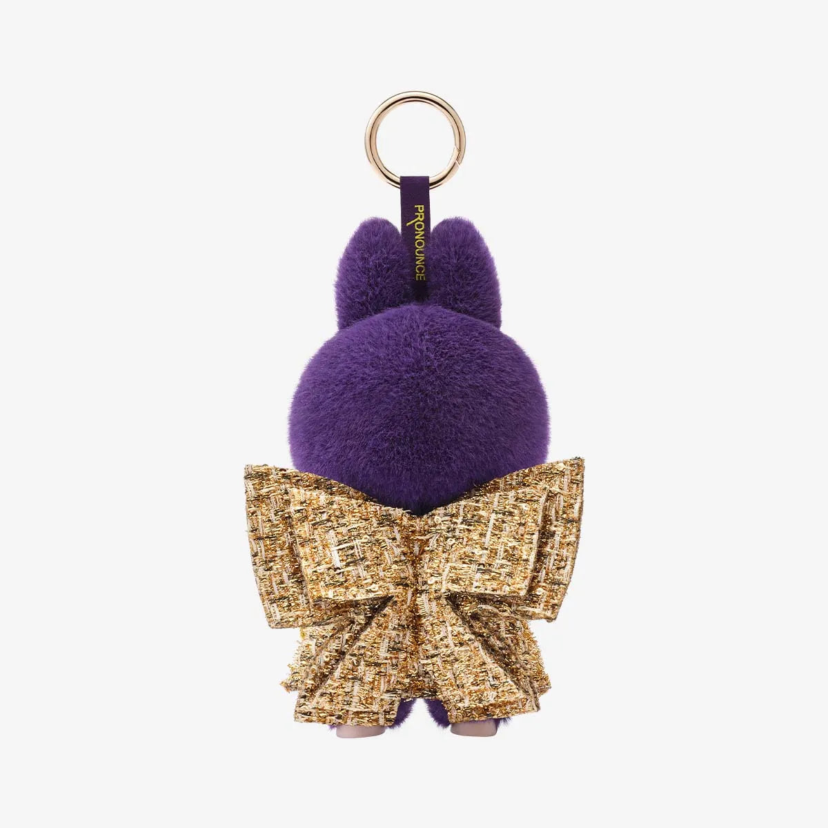 LABUBU × PRONOUNCE WINGS OF FORTUNE Pop Mart Authentic Vinyl Plush Hanging Card