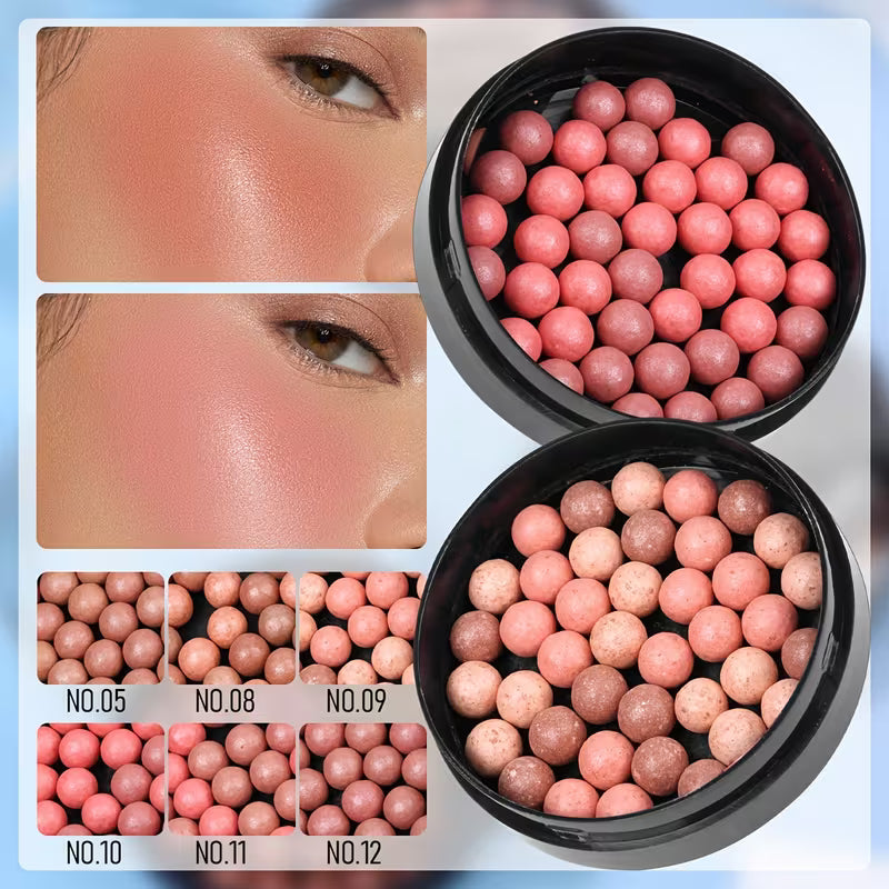 Meteorites Blush and Bronzer Roller Powder Pearls