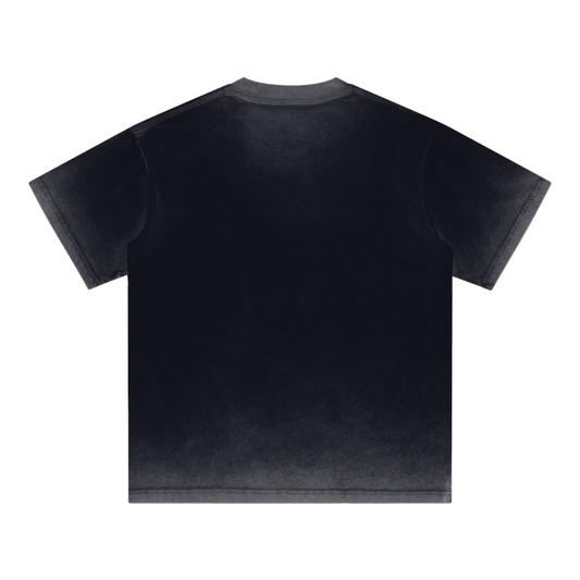 Mercury Retrograde Gradient Reverse Dyed Loose Cotton T-Shirt