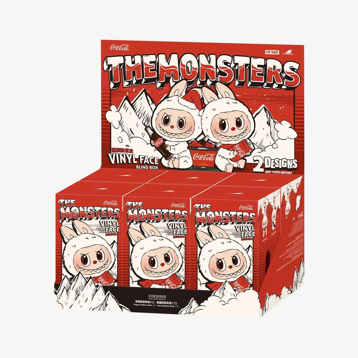 Labubu COCA-COLA SERIES THE MONSTERS Vinyl Face Blind Box Authentic Pop Mart