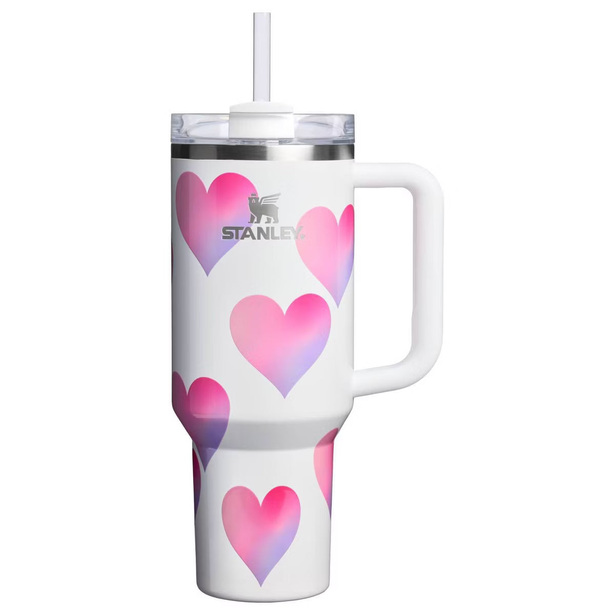 Stanley Cup Valentine's Day 40 oz Stainless Steel H2.0 Flowstate Quenc –  Canvas & Charms