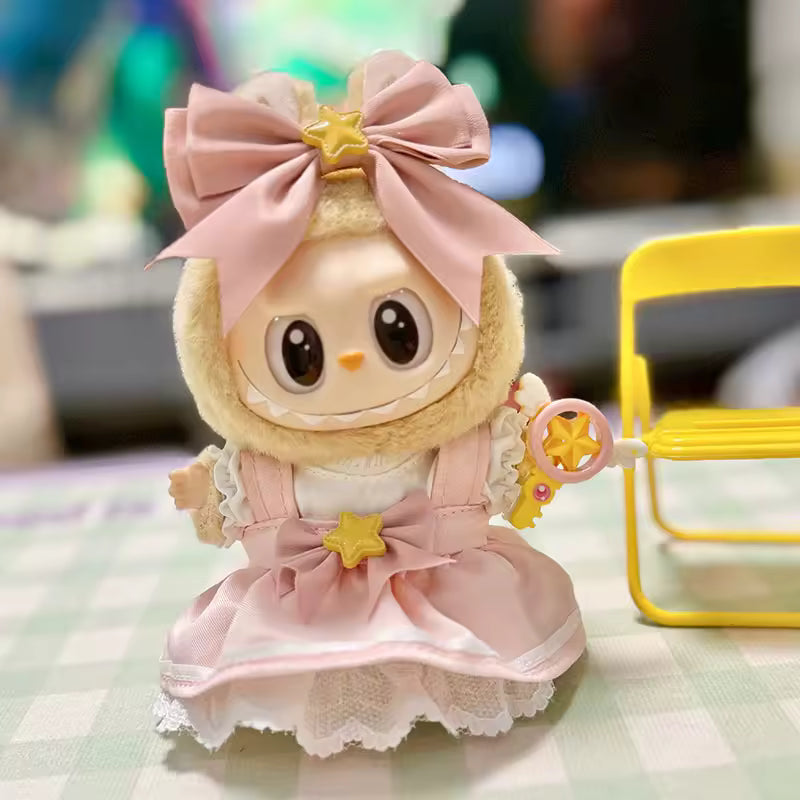 Labubu Doll Clothes Dresses Accessories Shoes