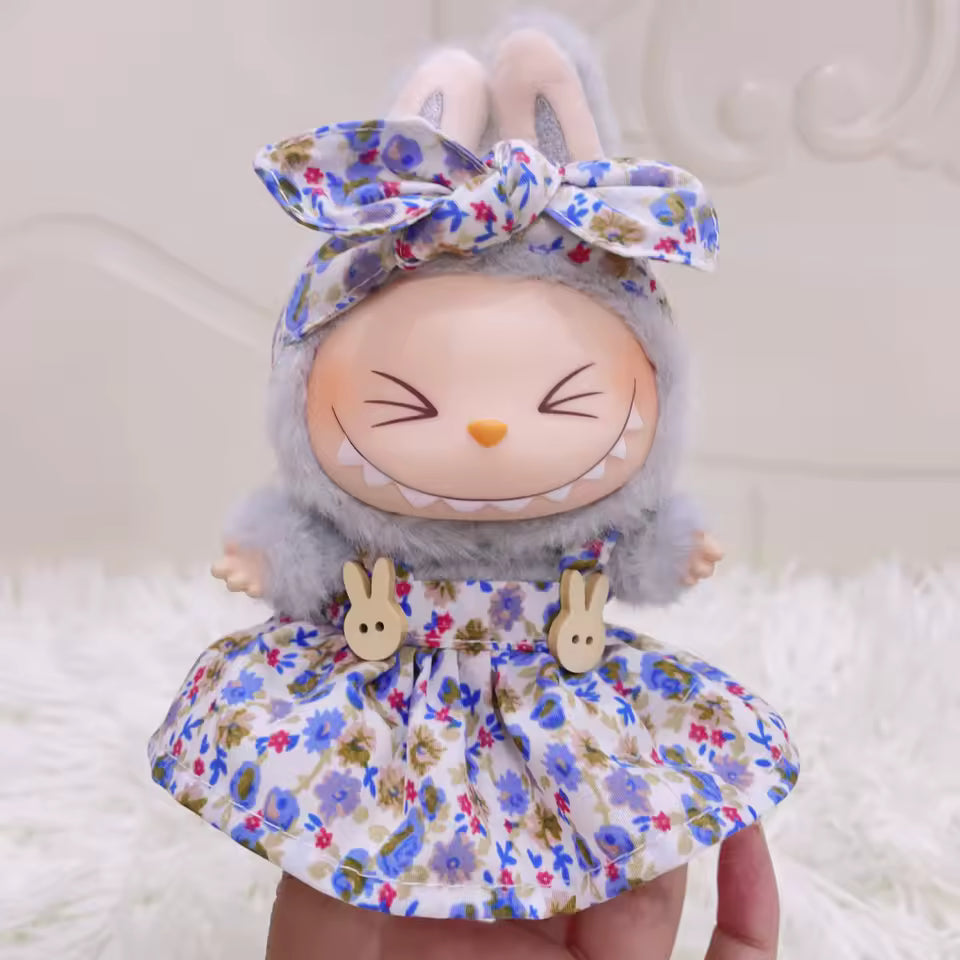 Labubu Doll Clothes Dresses Accessories Shoes