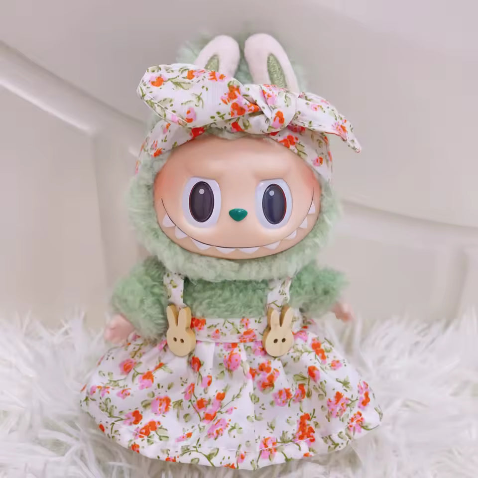 Labubu Doll Clothes Dresses Accessories Shoes