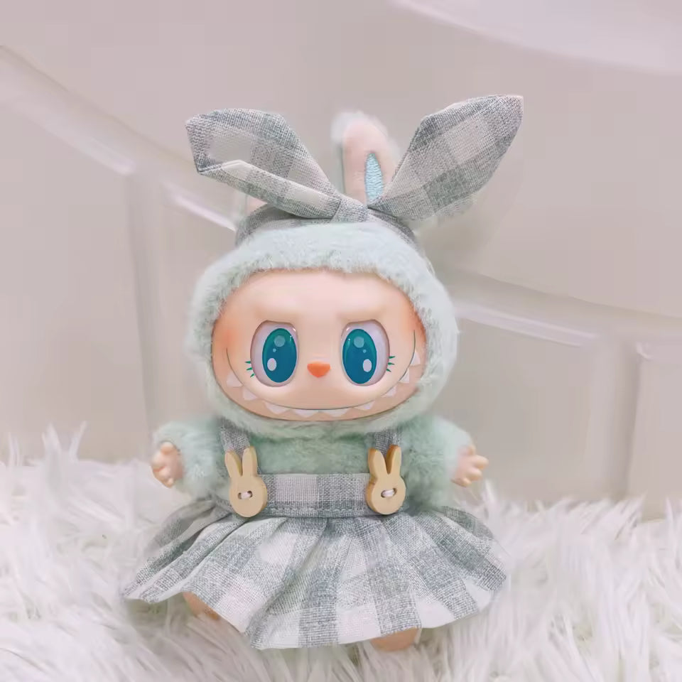 Labubu Doll Clothes Dresses Accessories Shoes