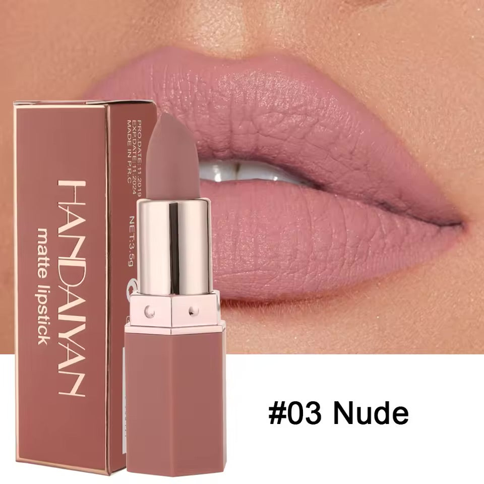 Matte Velvet Lipstick Water-Proof Bold in 6 Colors