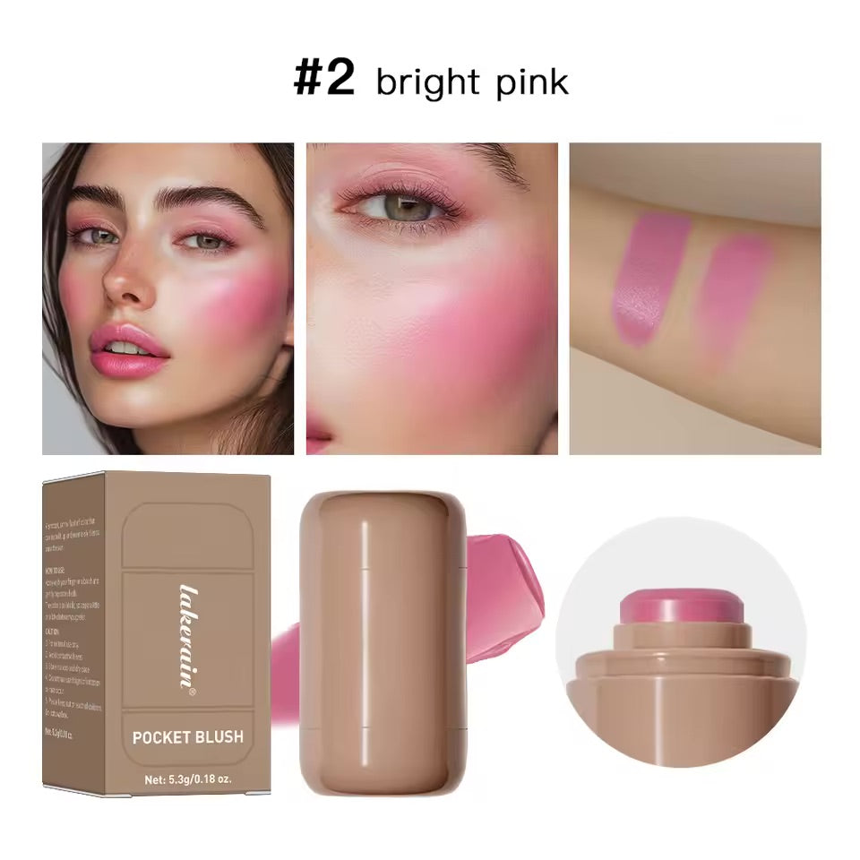 Pocket Blush Stick 3-in-1 Cheek Lip Tinted Moisturizing