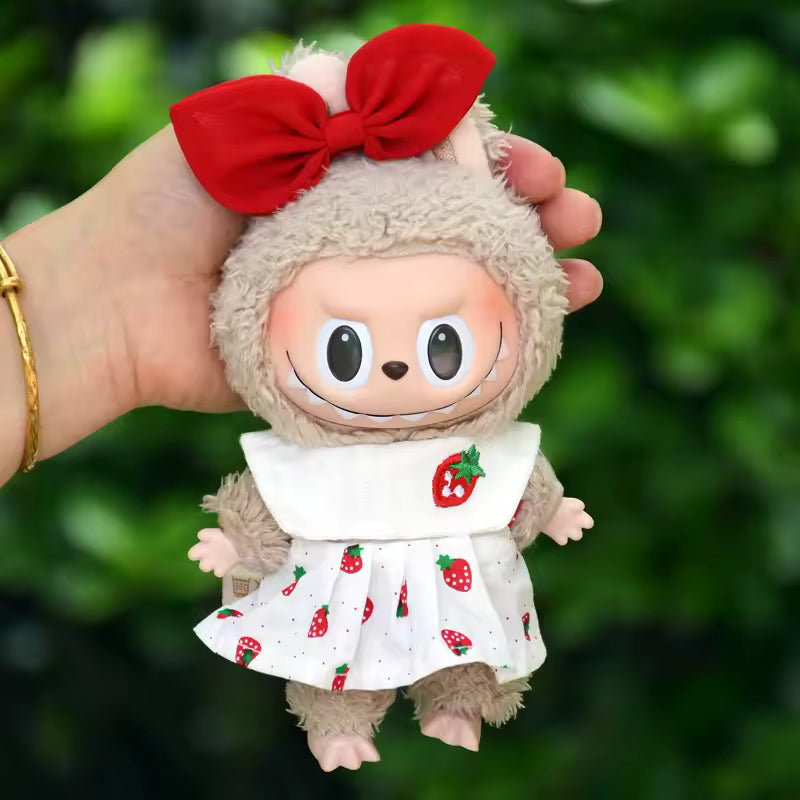 Labubu Doll Clothes Dresses Accessories Shoes