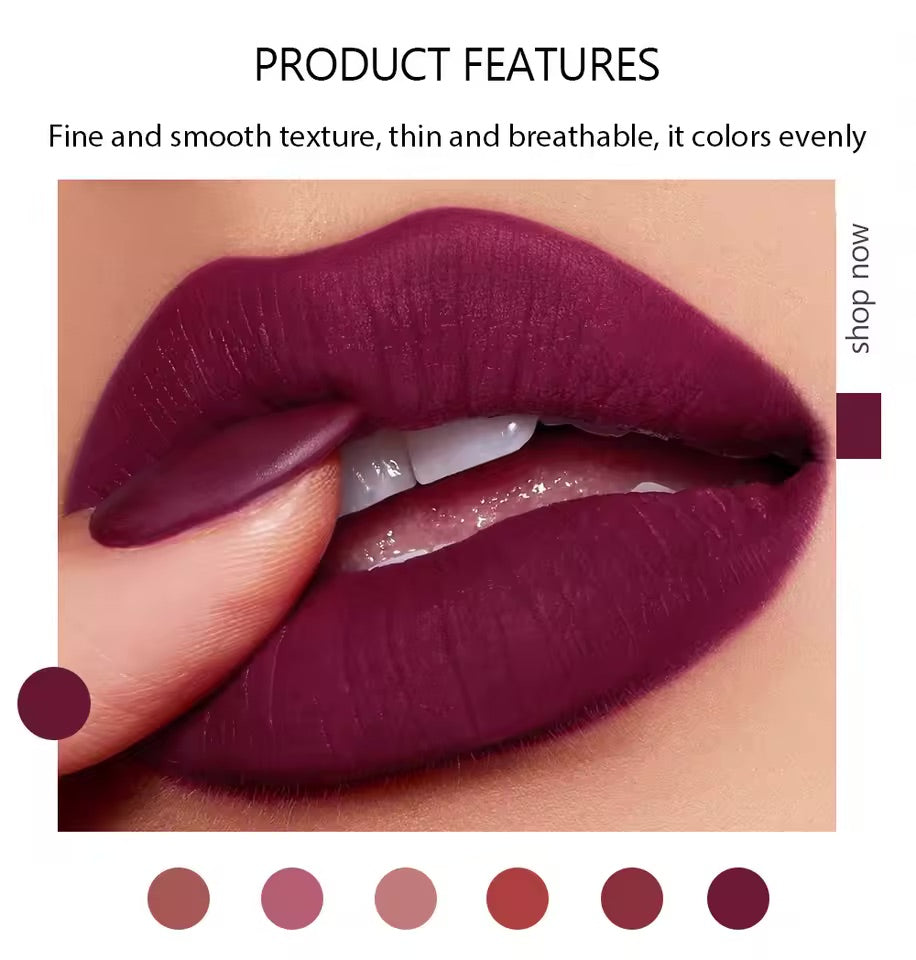Matte Long Lasting Liquid Lipstick Lip Cream