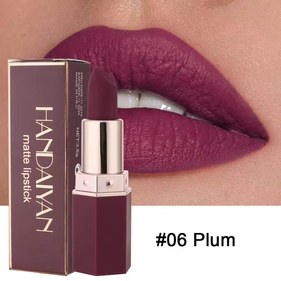 Matte Velvet Lipstick Water-Proof Bold in 6 Colors