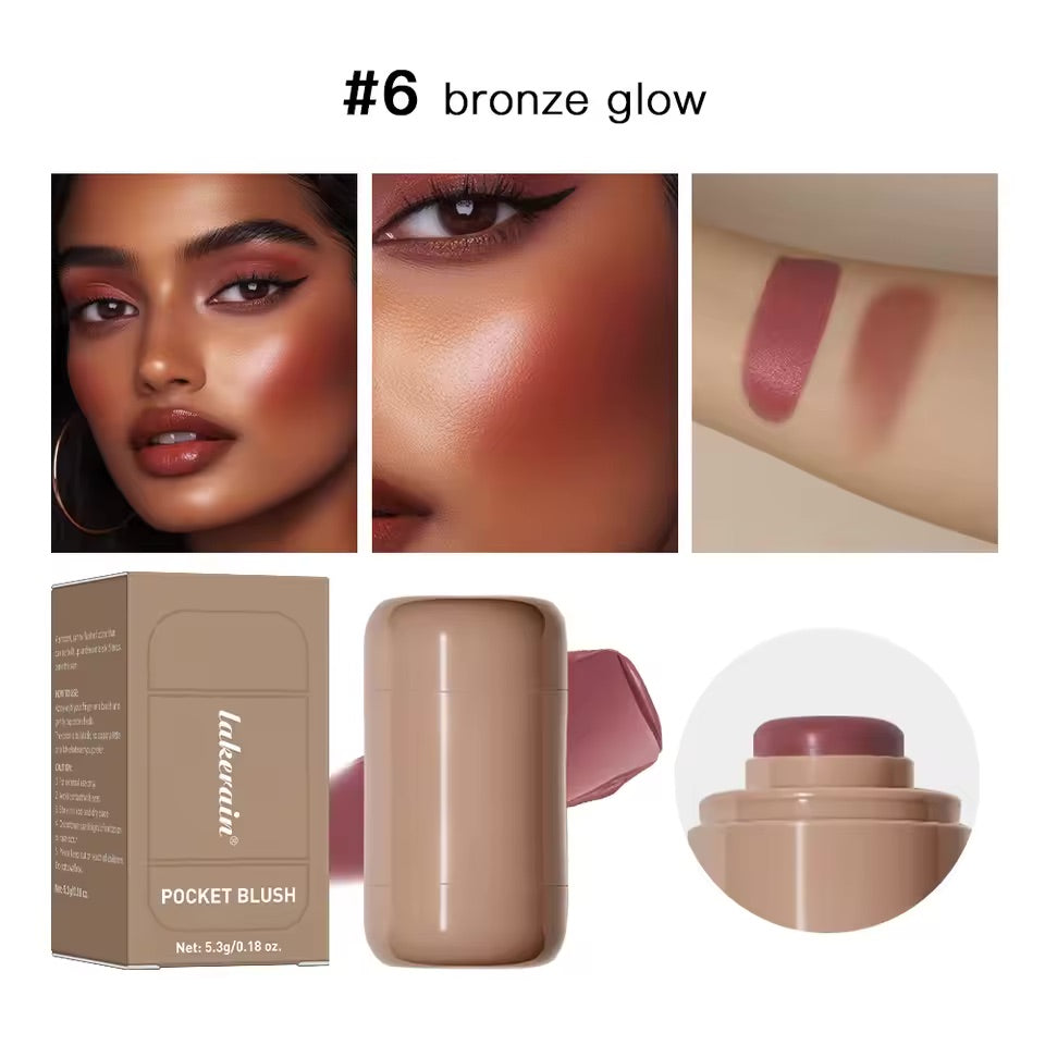 Pocket Blush Stick 3-in-1 Cheek Lip Tinted Moisturizing