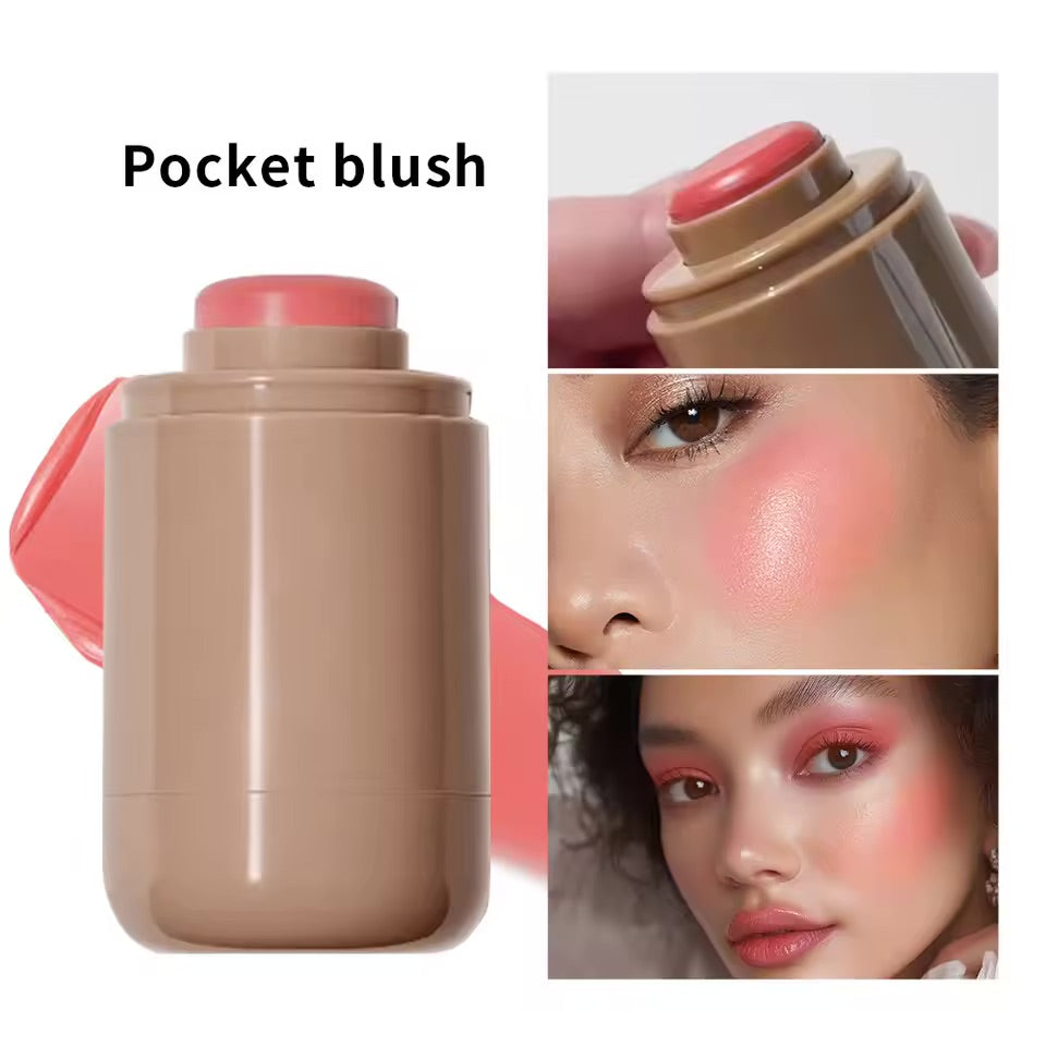 Pocket Blush Stick 3-in-1 Cheek Lip Tinted Moisturizing