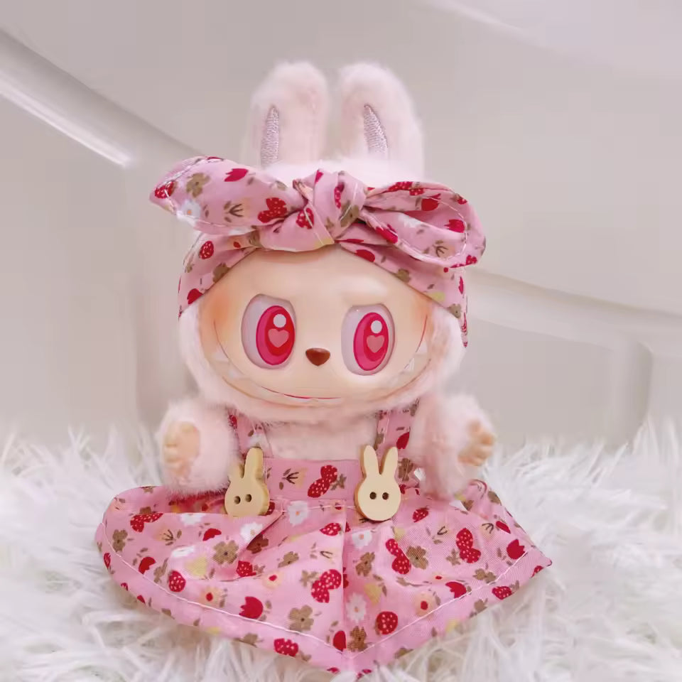 Labubu Doll Clothes Dresses Accessories Shoes