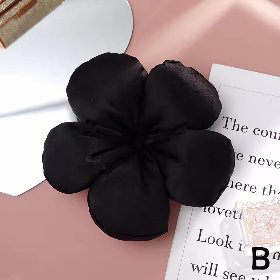 Flower Sponge Scrunchie Trending Hairstyle