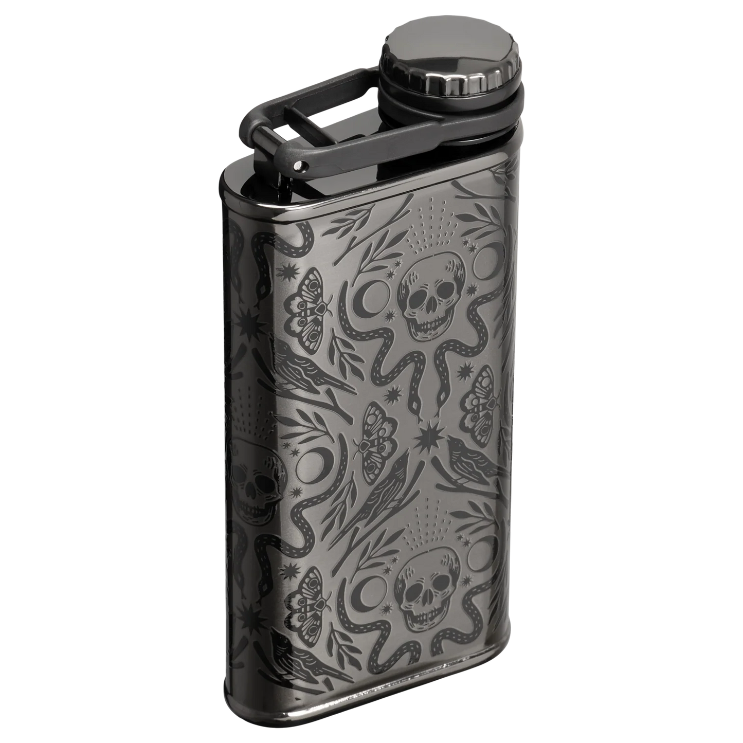Stanley Halloween Easy Fill Flask 8 OZ Deadly Damask