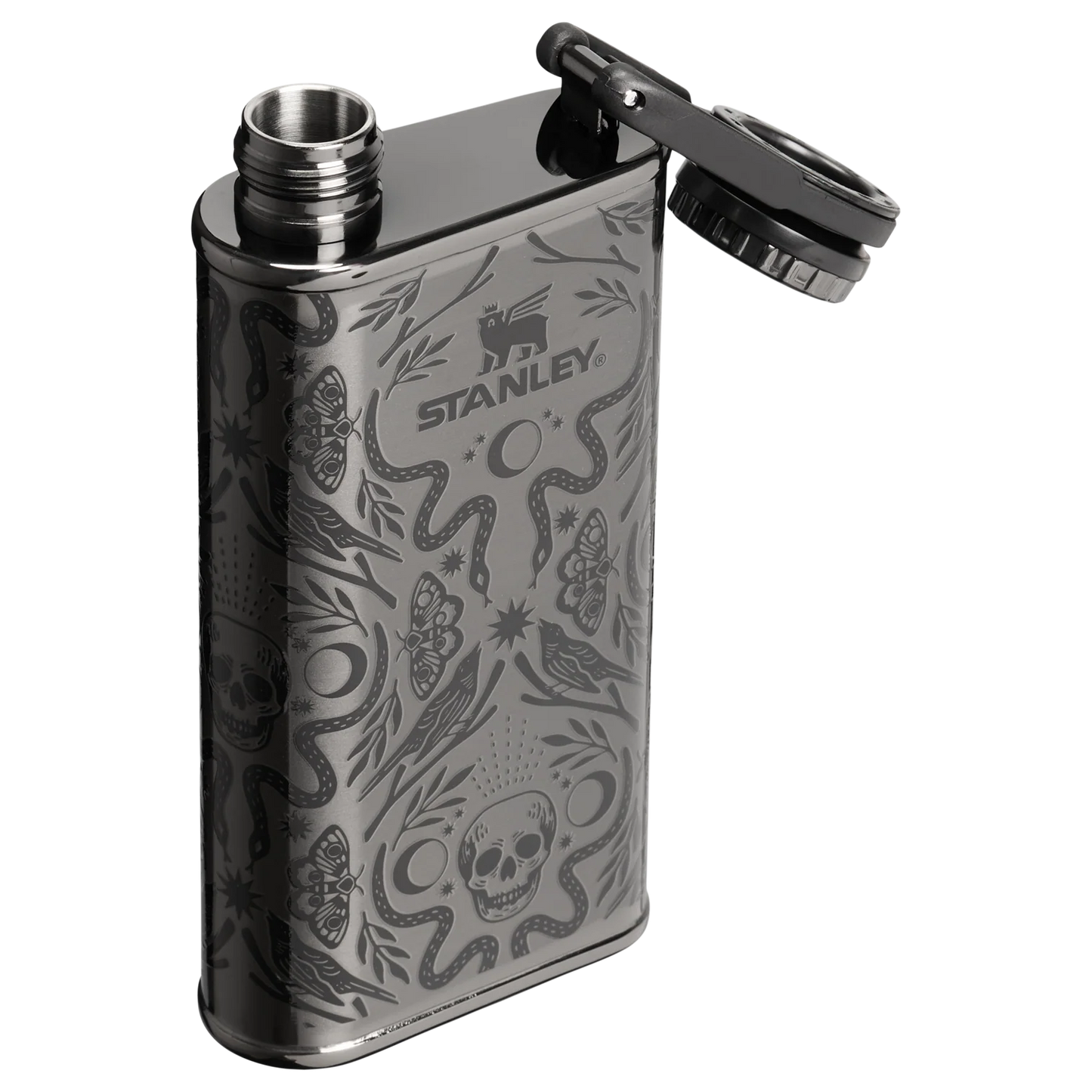 Stanley Halloween Easy Fill Flask 8 OZ Deadly Damask