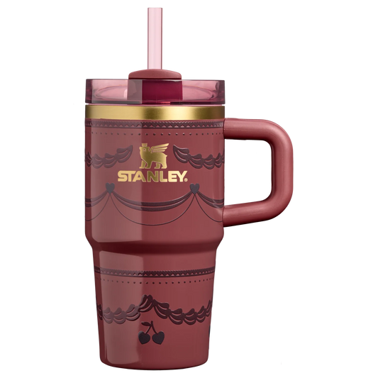 Stanley Valentine's Day 20 oz Stainless Steel H2.0 Flowstate Quencher Tumbler