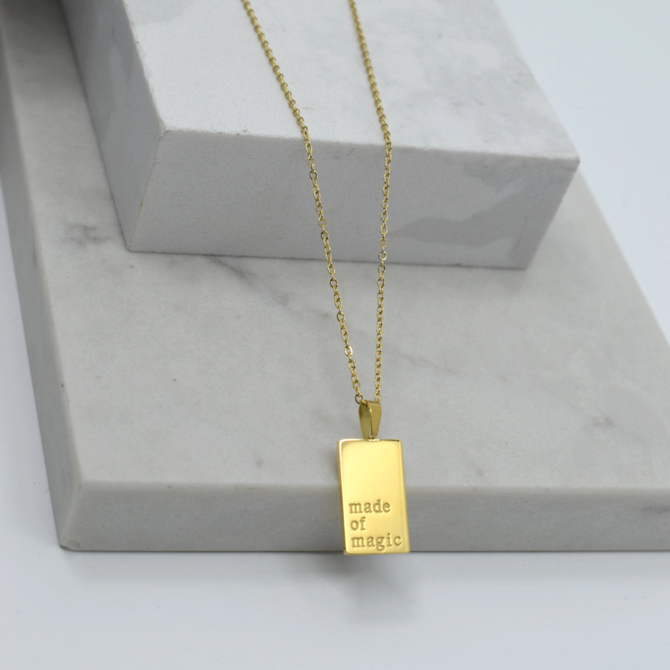 Made of Magic Necklace Stainless Waterproof Hypoallergenic