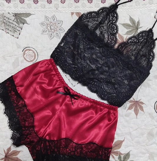 casual solid color sexy lingerie sets - Canvas & Charms