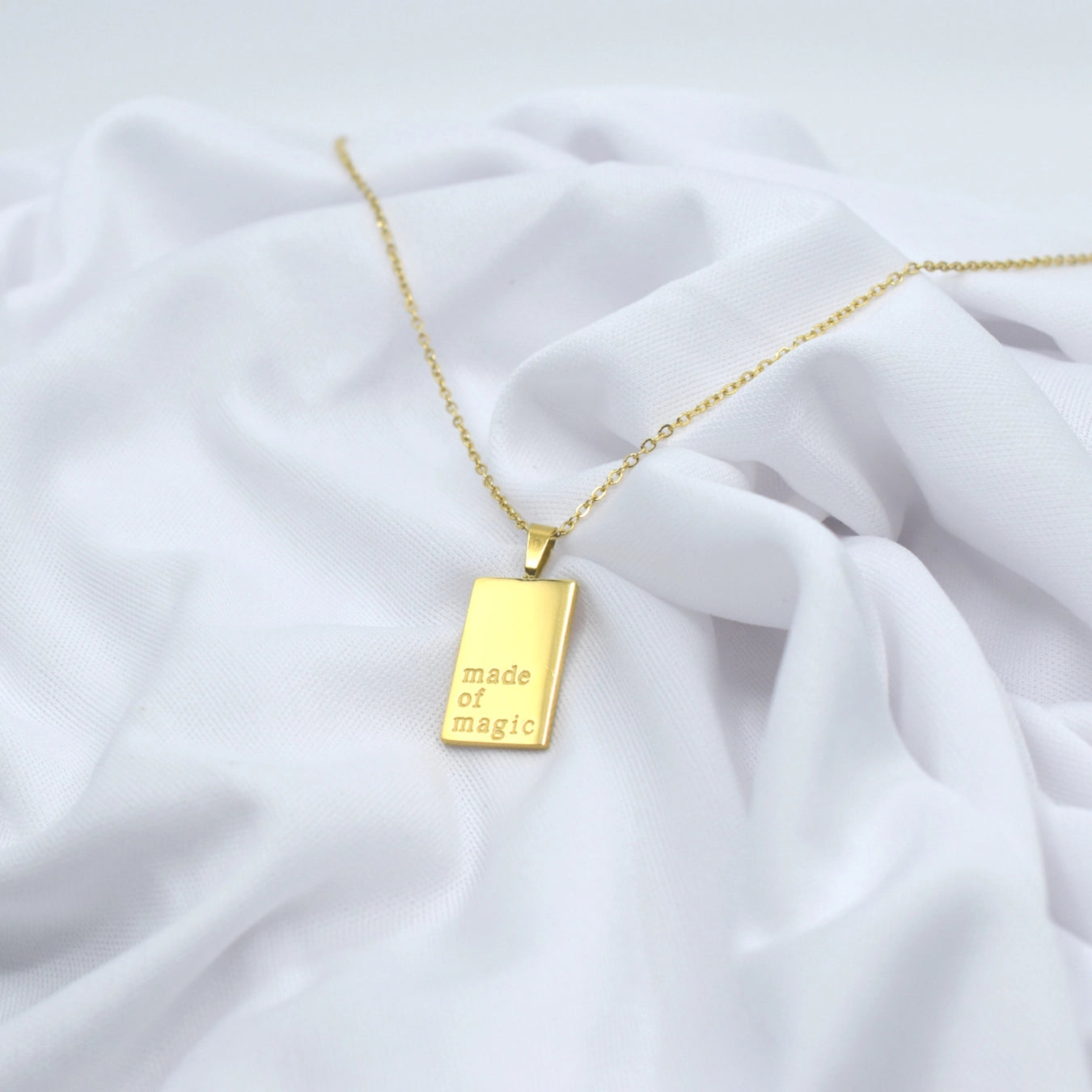 Made of Magic Necklace Stainless Waterproof Hypoallergenic