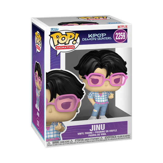 KPop Demon Hunters Pop! Jinu Funko PREORDER - Canvas & Charms