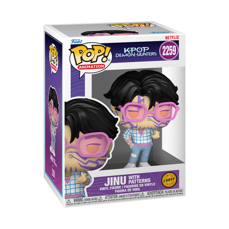 KPop Demon Hunters Pop! Jinu Funko PREORDER - Canvas & Charms