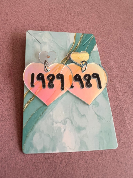 1989 Earrings: A Must-Have for Every Top Pop Singer Fan