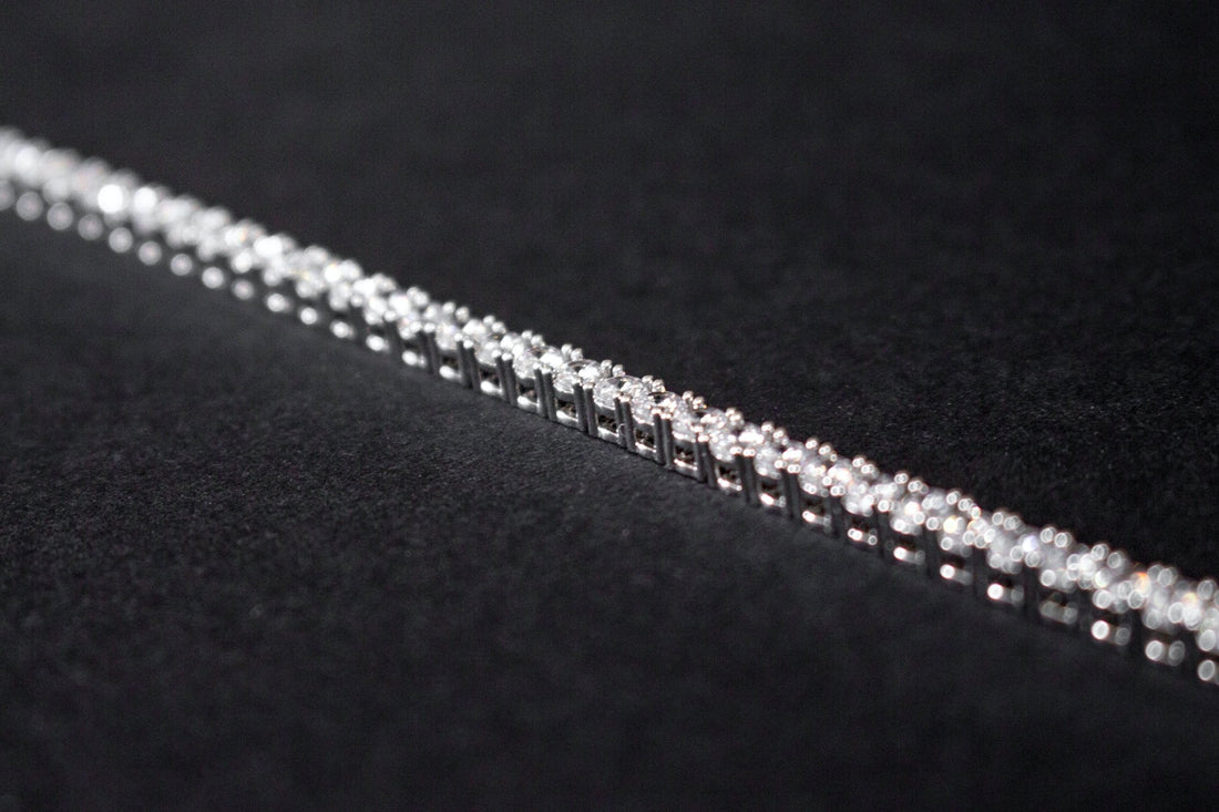 A Grand Slam of Elegance: The Enchanting Tale Behind the Tennis Bracelet - Canvas & Charms