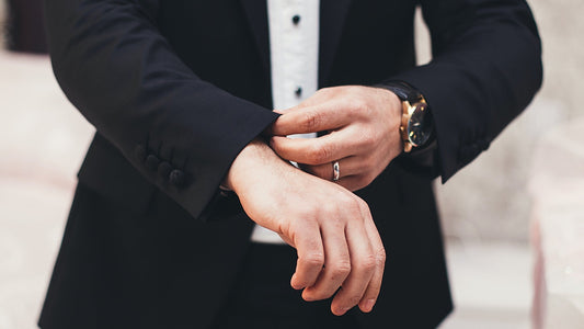 Beyond the Ring: Groom's Guide to Dapper Wedding Jewelry - Canvas & Charms