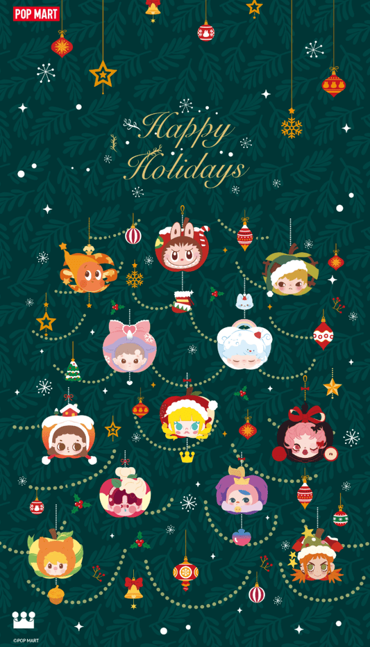Free POP MART Holiday Wallpapers: Labubu, Molly, Dimoo, Zsiga and More (Download Guide) - Canvas & Charms