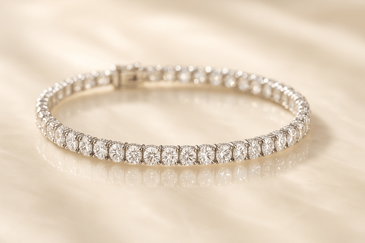 How Should a Tennis Bracelet Fit? The Perfect Tennis Bracelet Size Guide - Canvas & Charms