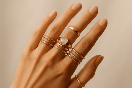 How to Stack Rings Like a Pro - Canvas & Charms