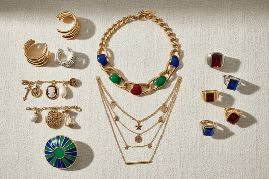 Jewelry Trends for 2026: The Rise of Maximalism, Power Pieces and Statement Glam - Canvas & Charms