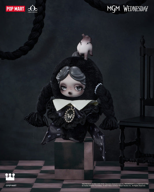 New Skullpanda × Wednesday Addams Collaboration by POP MART — What You Need to Know - Canvas & Charms