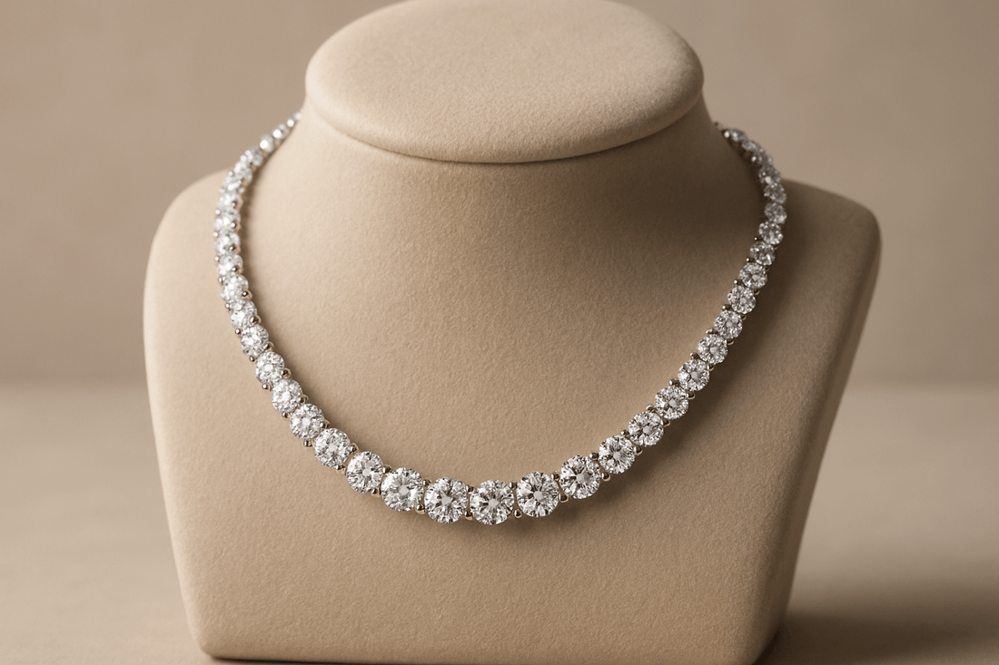 What Is a Tennis Necklace & How to Style It - Canvas & Charms