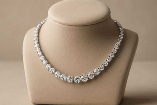 What Is a Tennis Necklace & How to Style It - Canvas & Charms