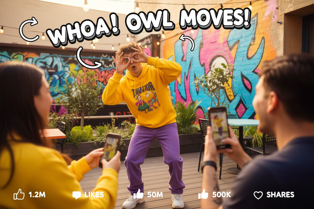 What the TikTok Owl Impressions Trend Is Really About - Canvas & Charms