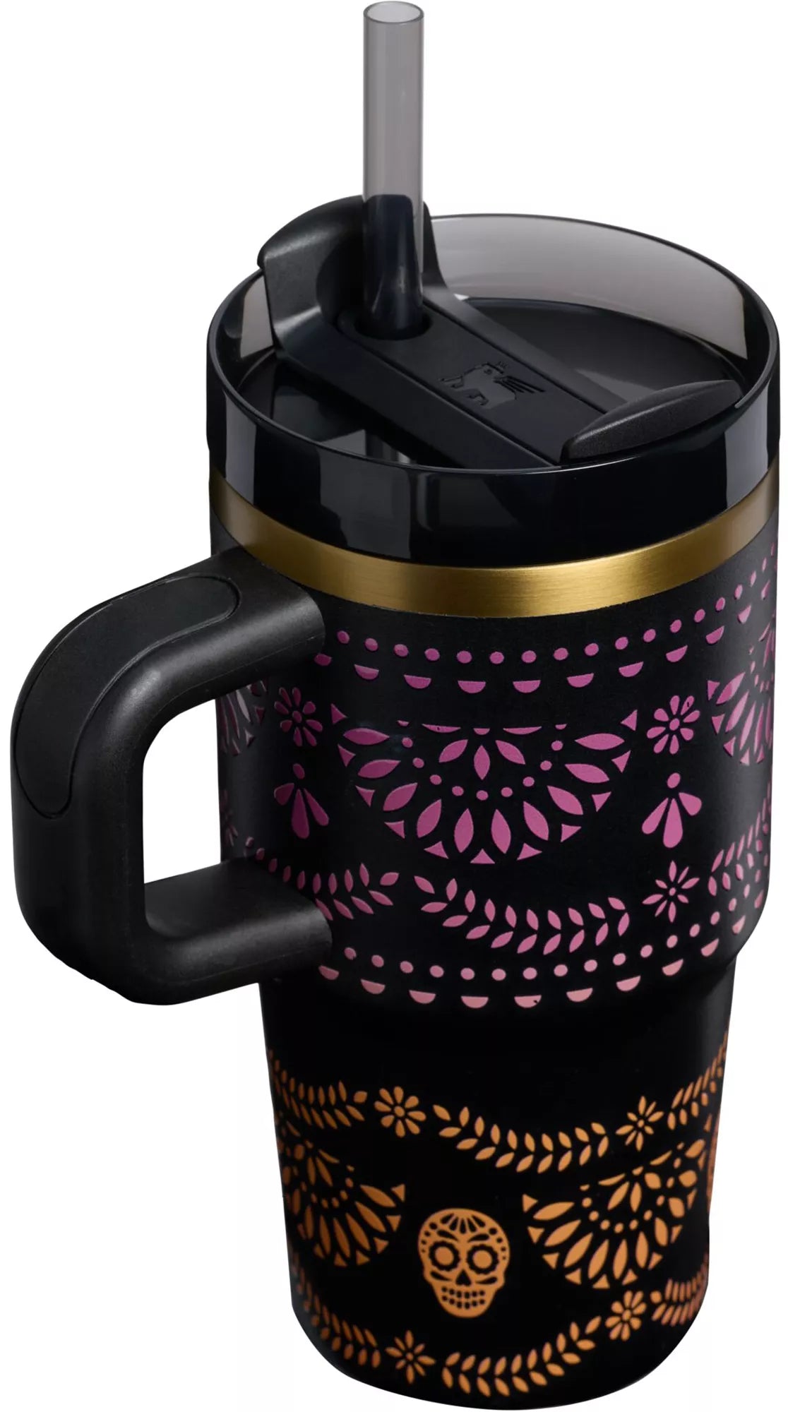 Stanley Dia de Los Muertos Collection 20 oz. Quencher H2.0 FlowState Tumbler - Midnight Catrina