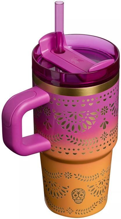 Stanley Dia de Los Muertos Collection 20 oz. Quencher H2.0 FlowState Tumbler - Sunrise Catrina