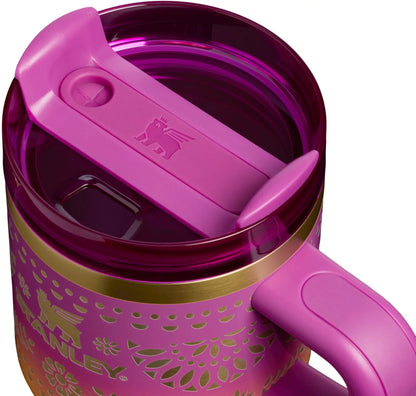Stanley Dia de Los Muertos Collection 20 oz. Quencher H2.0 FlowState Tumbler - Sunrise Catrina