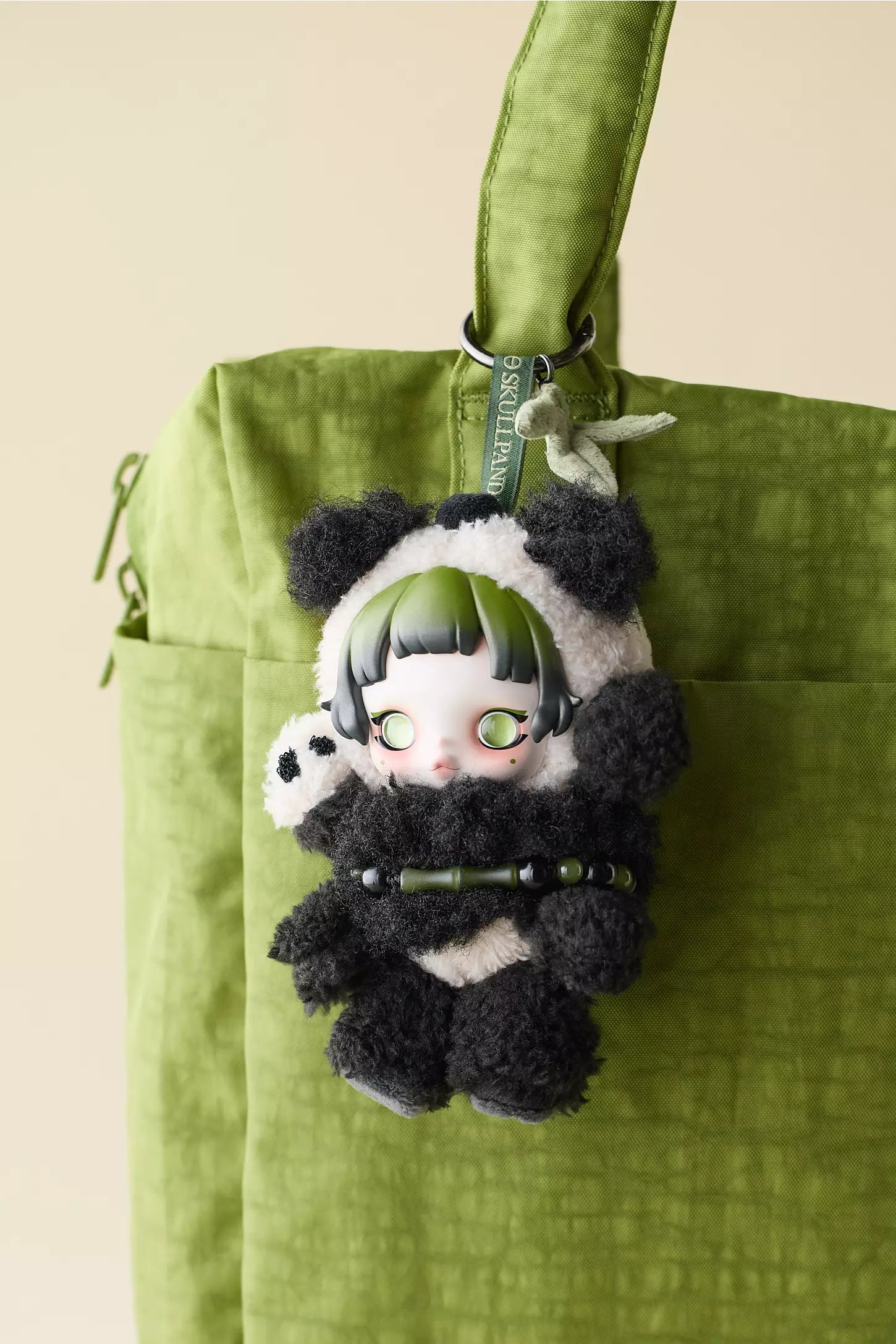 SKULLPANDA Lazy Panda POP MART Authentic Plush Doll Pendant SKULLPANDA Lazy Panda POP MART Authentic Plush Doll Pendant