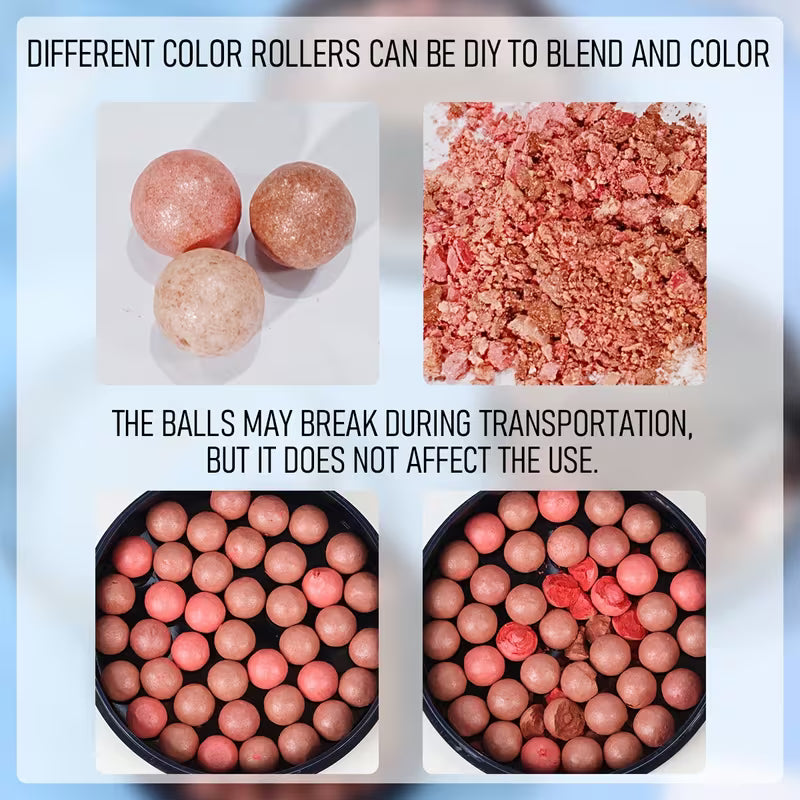 Meteorites Blush and Bronzer Roller Powder Pearls