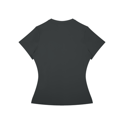 Funny Angry Barbie Doll Face Women’s Slim Fit Performance T-Shirt
