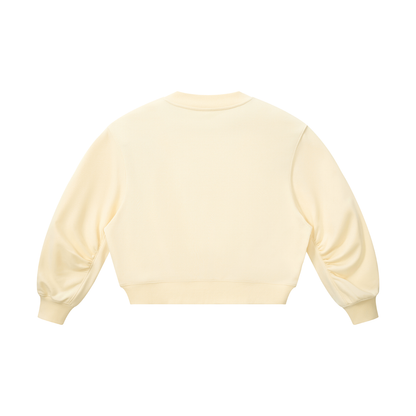 Witch Please Women’s Crop V-Neck Sweatshirt