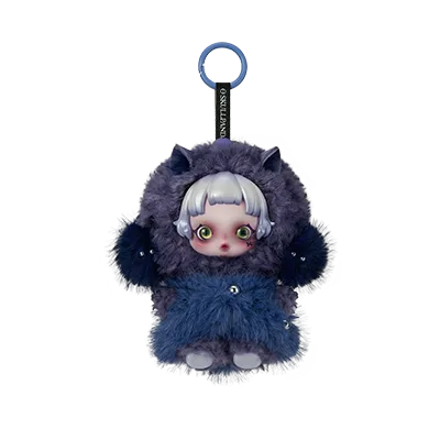 SKULLPANDA You Found Me Pop Mart Series Plush Doll Pendant Halloween Edition