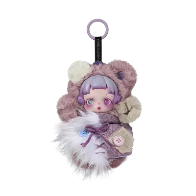SKULLPANDA You Found Me Pop Mart Series Plush Doll Pendant Halloween Edition